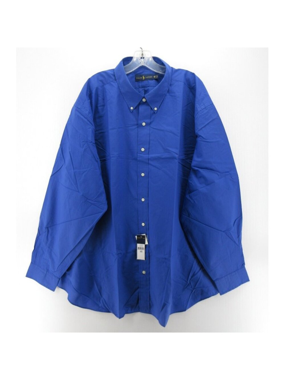 Ralph Lauren Shirt 3XB Big Button Down Preppy Classic Red Pony Woven
